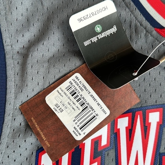Swingman Jason Kidd New Jersey Nets Alternate 2004-05 Jersey - Picture 6 of 9